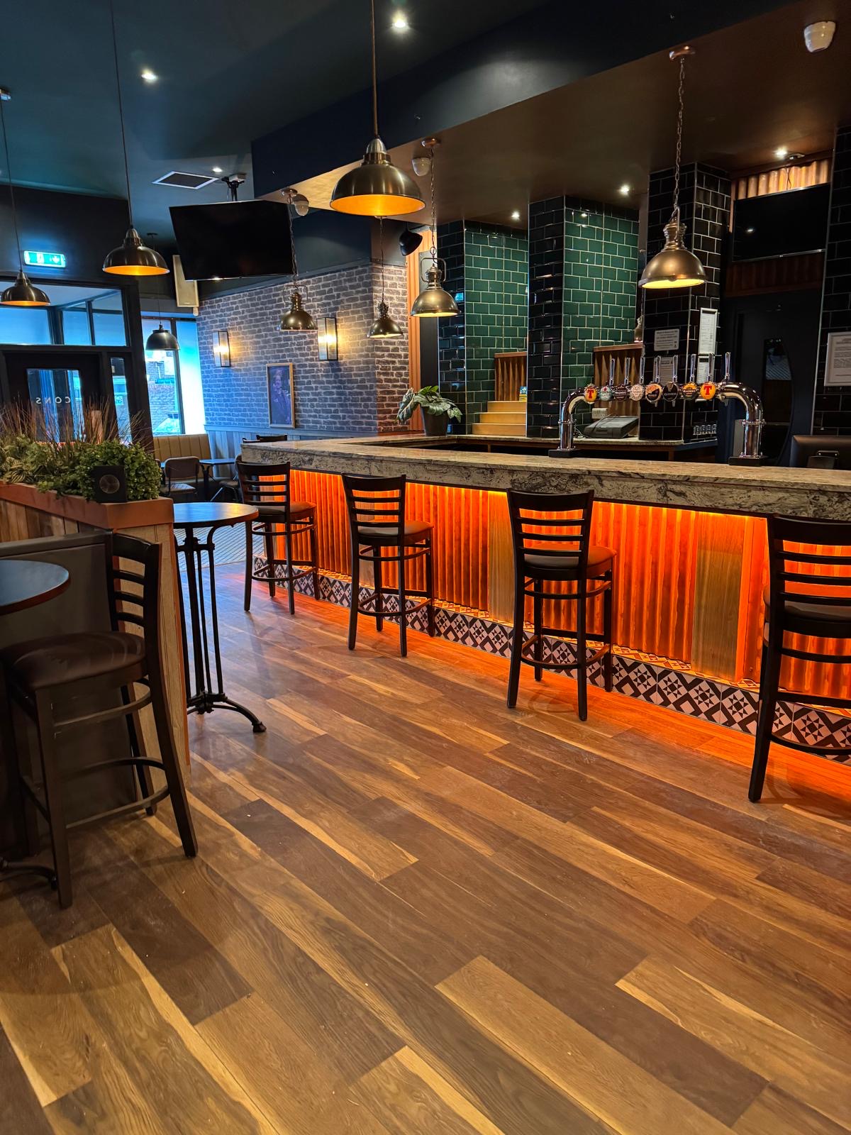 Newly Refurbished Bar Area