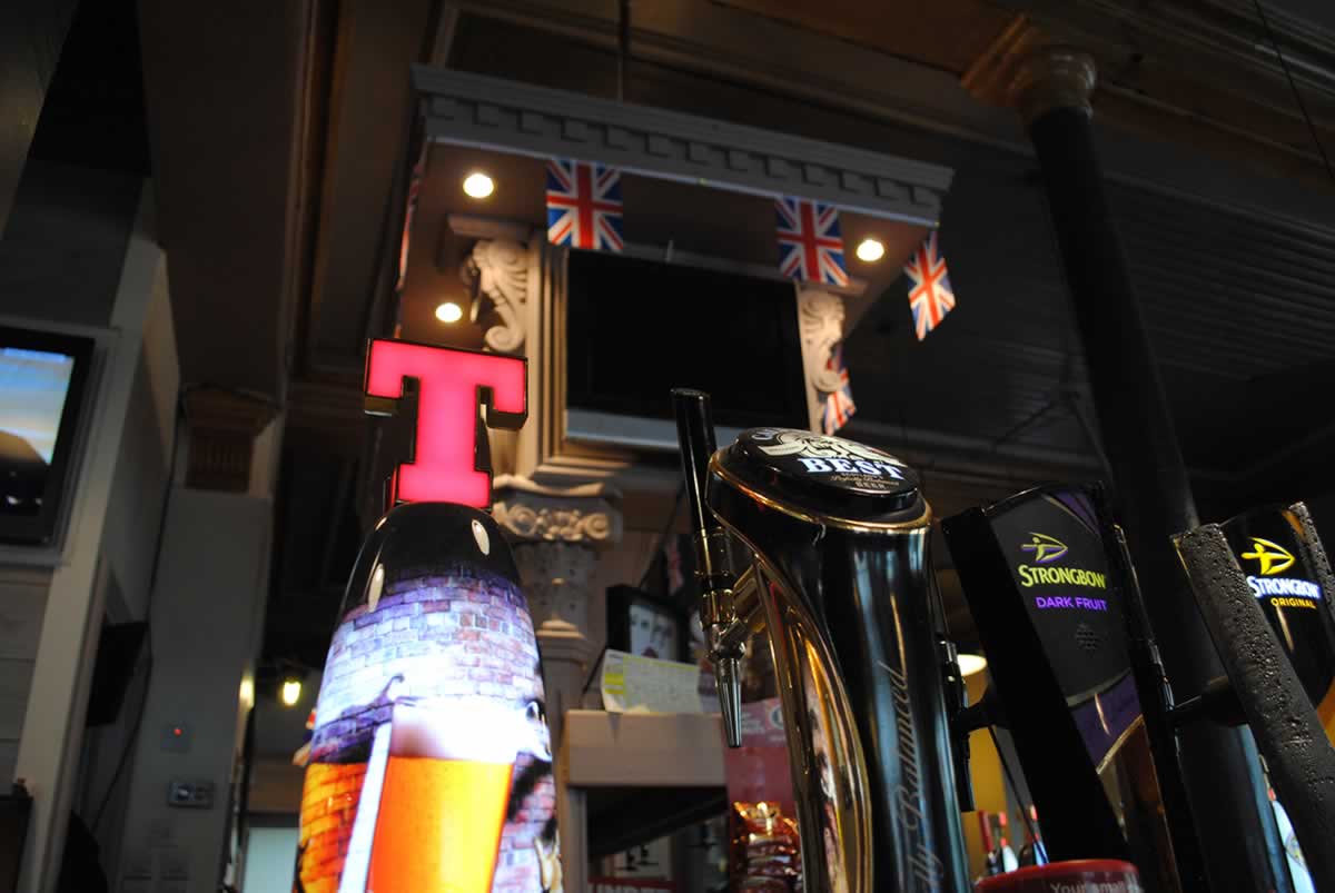 ...and an ice cold pint