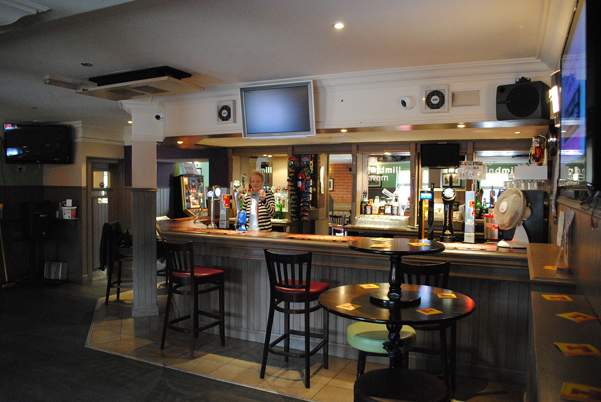 Our well stocked bar